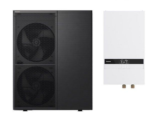 Panasonic Aquarea T-CAP 9,0kW Luftwärmepumpe Monoblock 400V R290 mit Hydromodul, Generation M