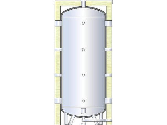 Pufferspeicher ACF 100 zum Kühlen und Heizen Inhalt 98 Liter - Ecoenergy Schweiz AG