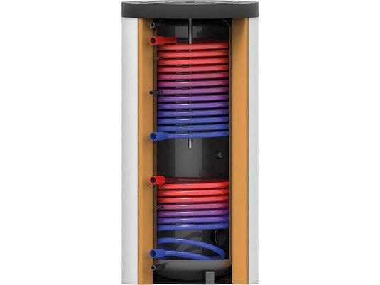 Wärmepumpenspeicher 493L 2 Wärmetauscher Warmwasserspeicher EV-WP-TWS-2W500 - Ecoenergy Schweiz AG